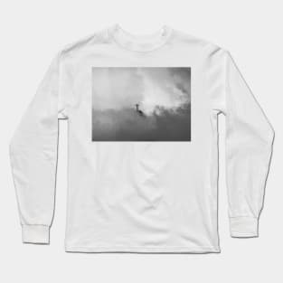 Christ The Redeemer in the Clouds Long Sleeve T-Shirt